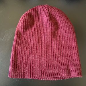 Forever 21 Burgundy Beanie